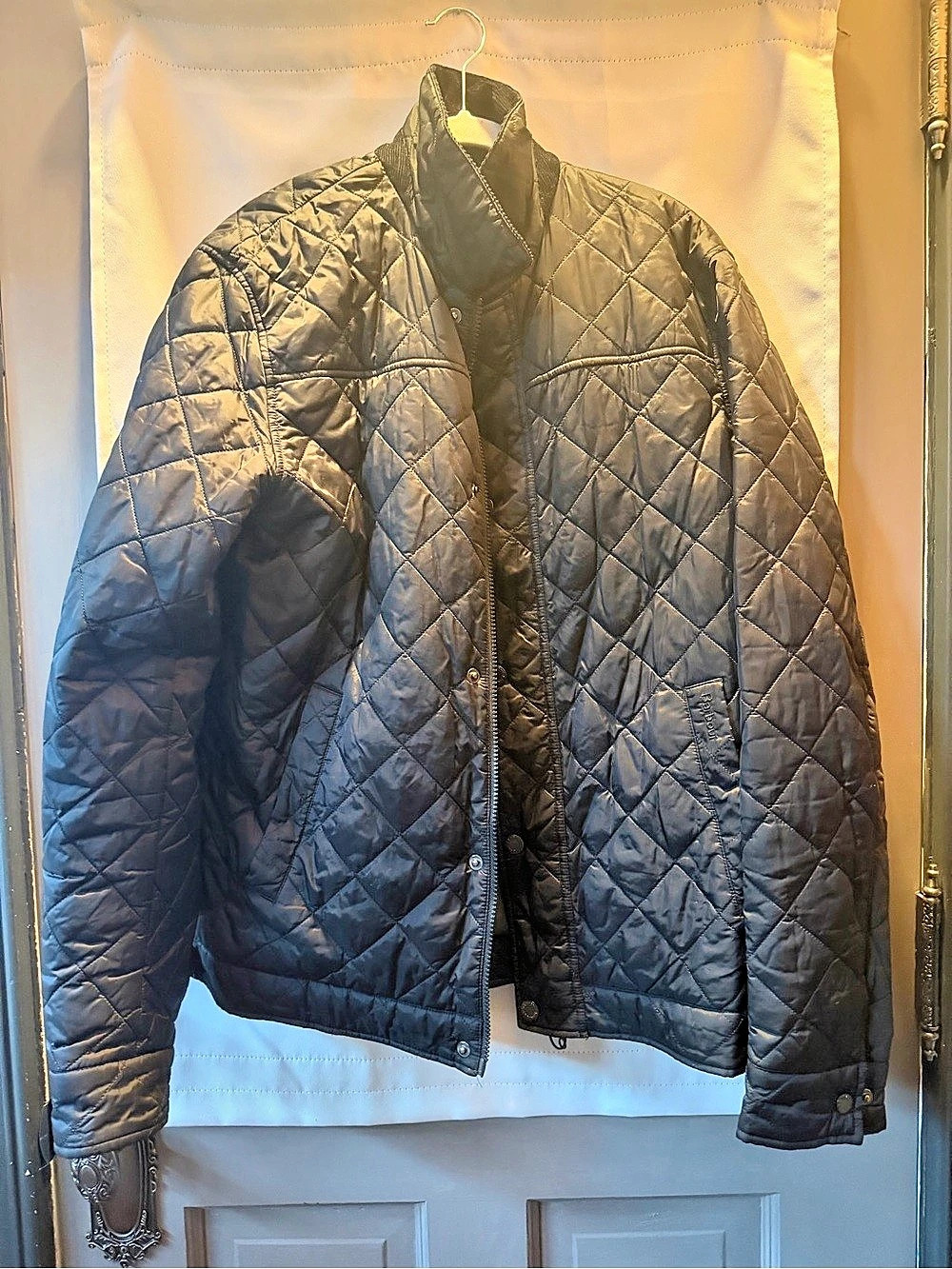 Barbour Heritage Liddesdale Quilted Jacket Black